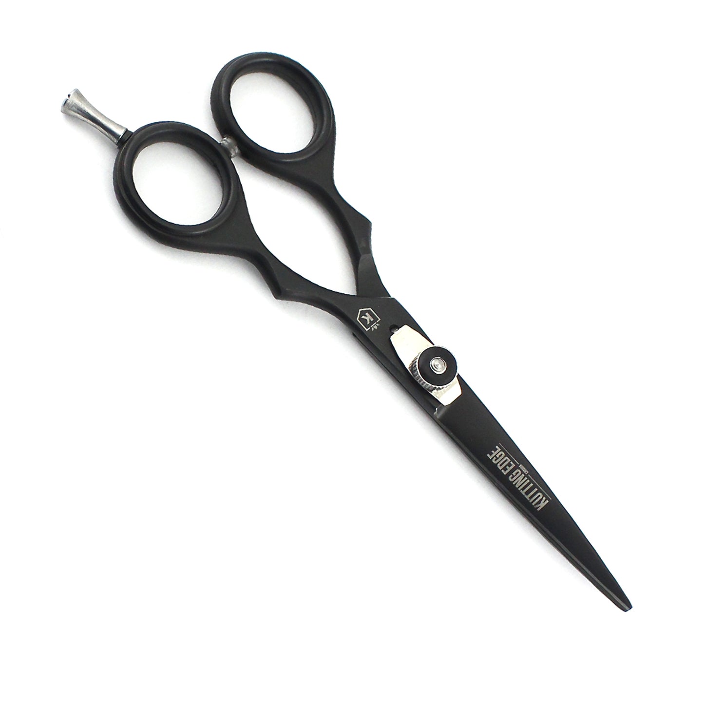 Black color hair scissors