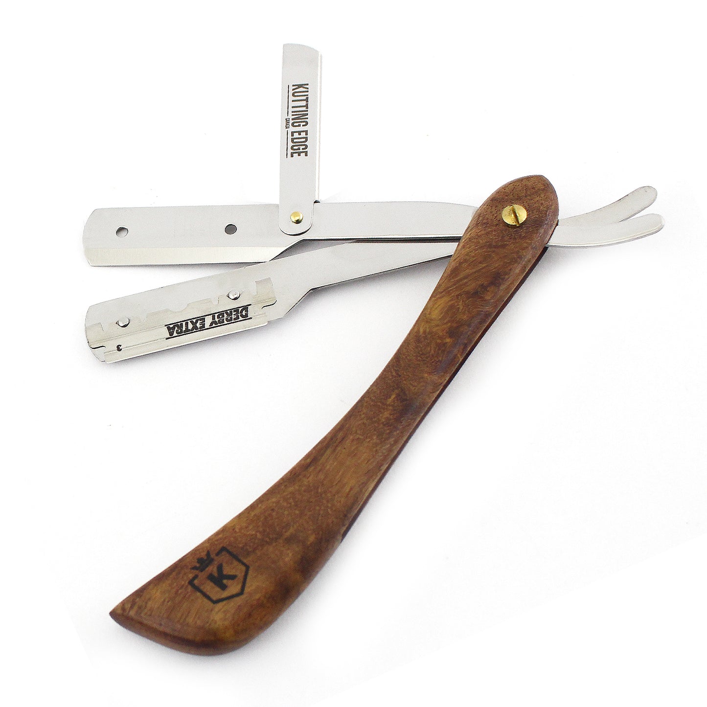 Brown Best straight edge razor