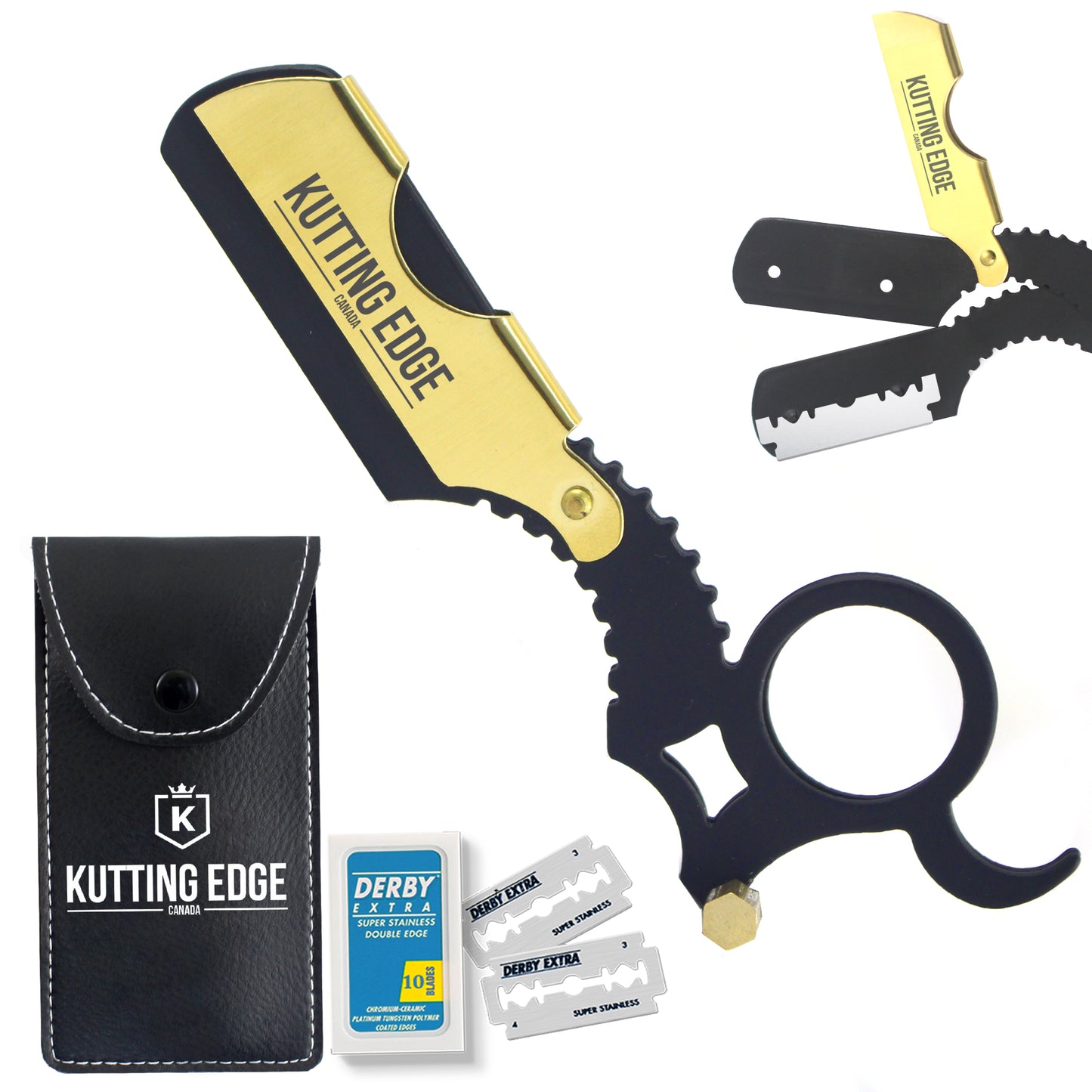 Straight Razor Kit with blades