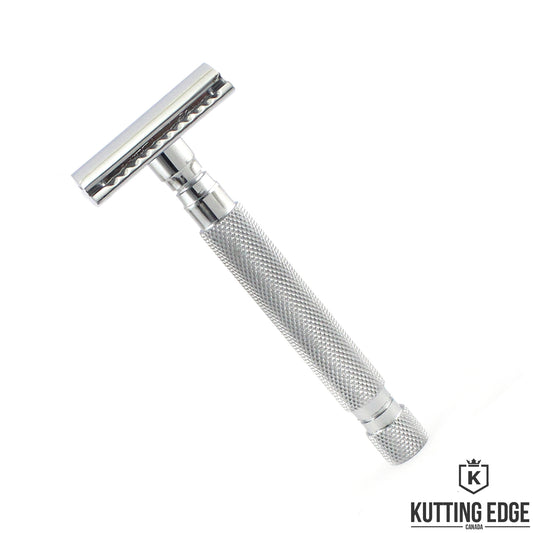 Silver Safety Razor