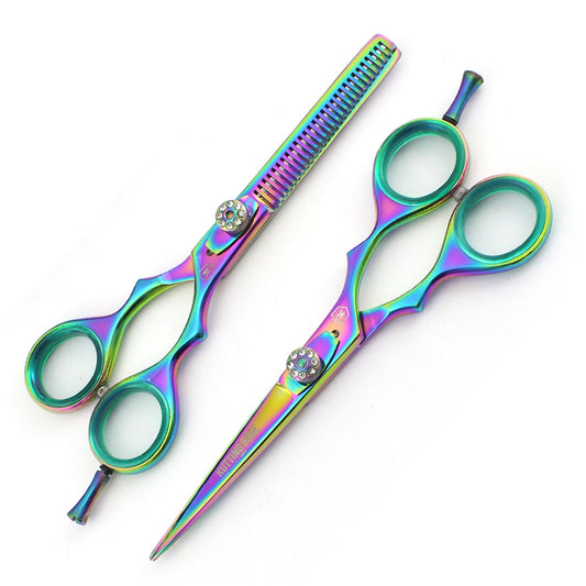 Multi-Coloured Hair Scissor Sets