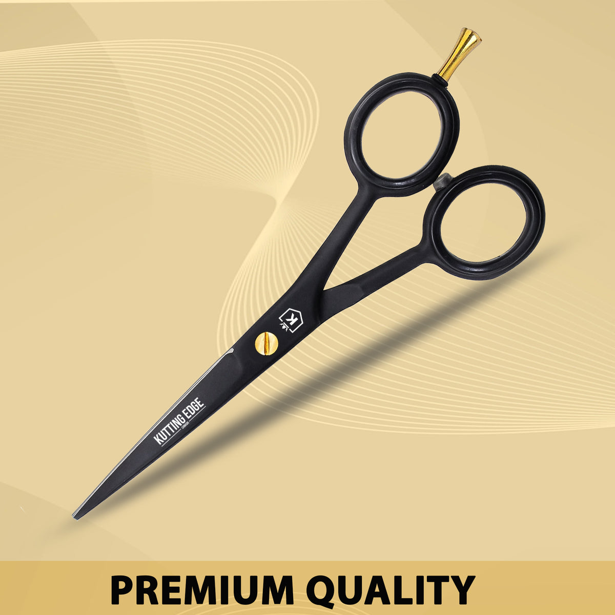 Mustache and Beard Scissors with combs and travel Pouch