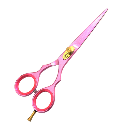 Pink Hair Cutting Scissor Set